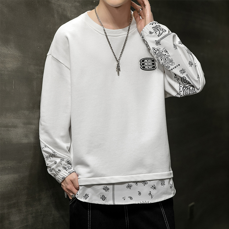 潮款男士休闲宽松百搭长袖卫衣W1815，男装卫衣，星座1106-3（原星座1111）