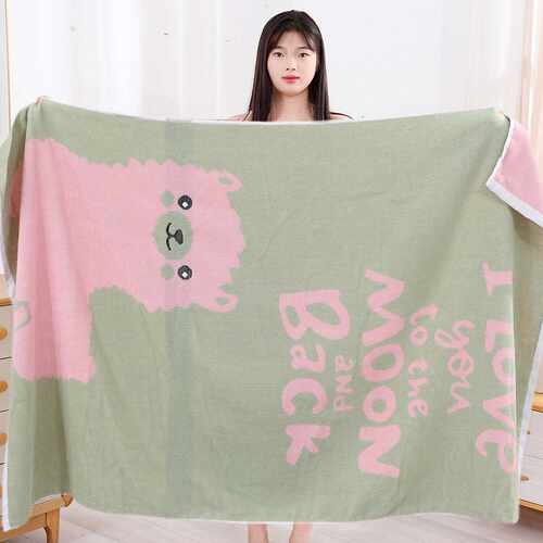 洗澡吸水柔软浴巾棉男女洗澡裹巾