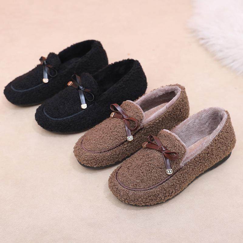 豆豆鞋冬季加绒老年人休闲棉鞋保暖加厚防滑毛毛鞋妈妈软底女棉鞋,女鞋,毛毛鞋,淘宝优惠券,粉丝福利购,淘宝优惠卷