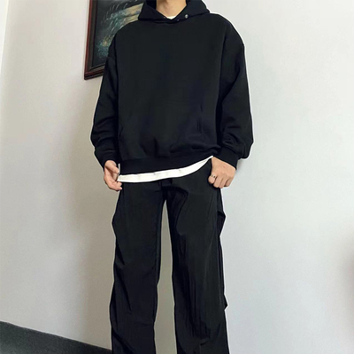 HELIPORT双纽扣拉链卫衣