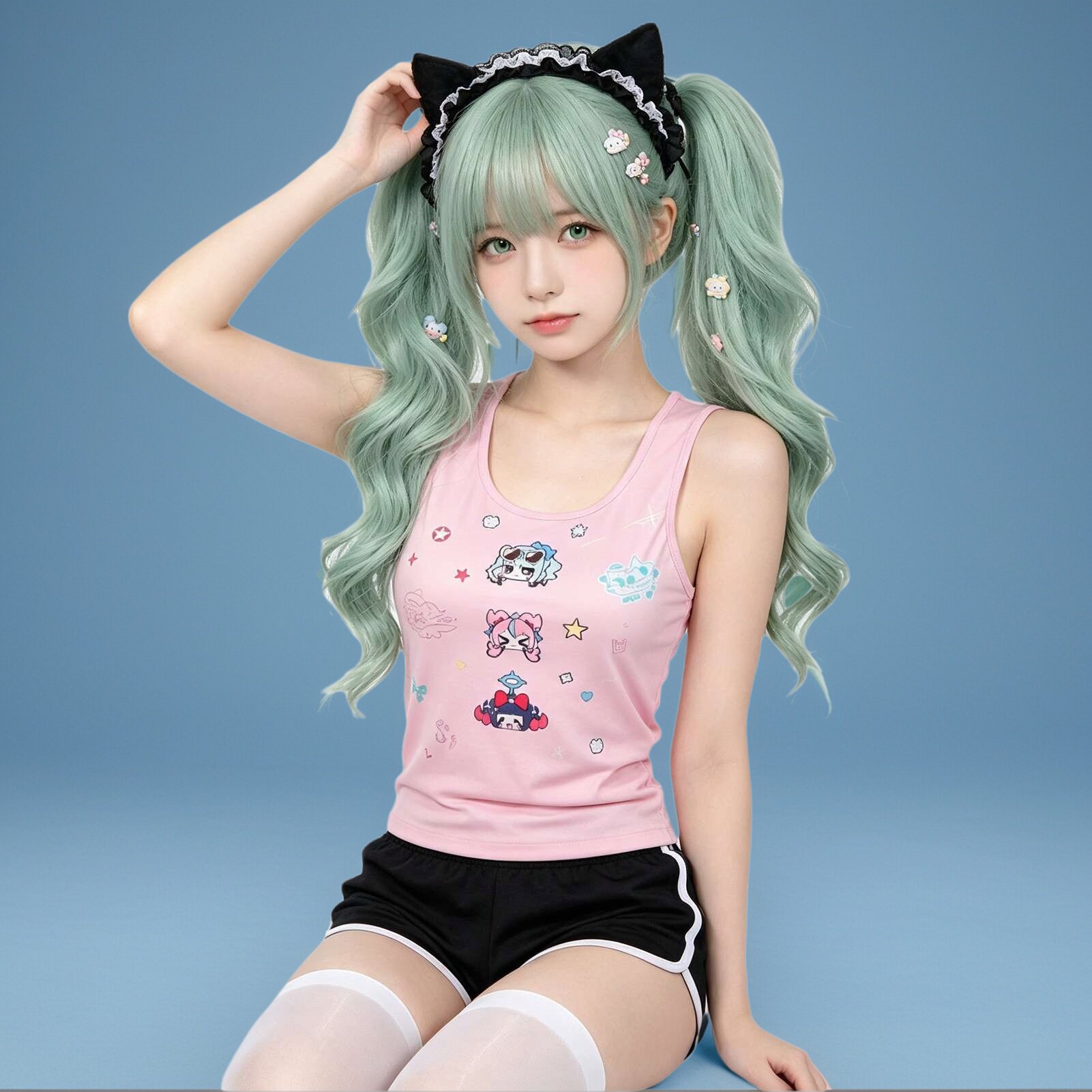 绝区零游戏同款千夏cos服背心图片
