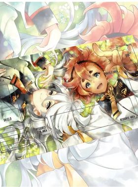 高达gcg卡垫牌垫定制单人拉克丝水星的魔女罕卡牌图playmat