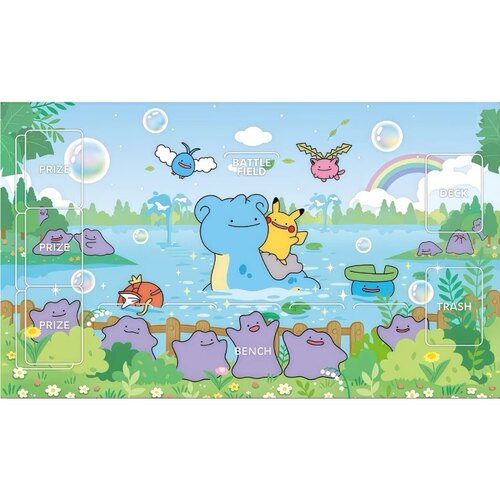 宝可梦卡垫百变怪韩国皮皮主题公园复刻版diy牌垫playmat pokemon