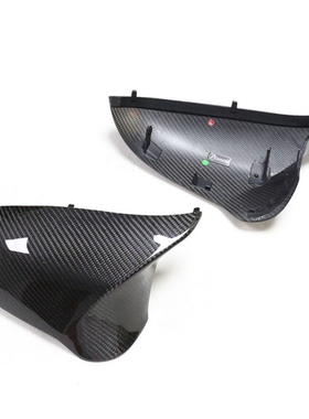 适用于宝马M2C M3 M4 F80F82F83F87干碳纤维替换后视镜壳后照镜罩