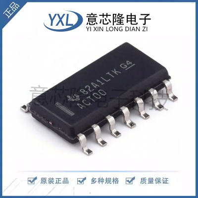 全新 逻辑门 SN74ACT00DR SOIC-14封装 原装IC