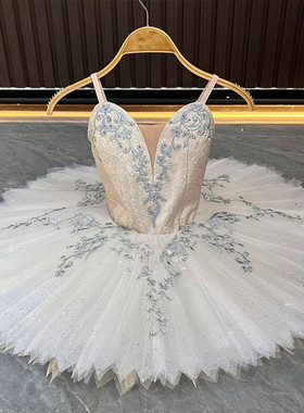 新款芭蕾舞裙演出服女童芭蕾蓬蓬裙TUTU裙舞台汇演服装专业