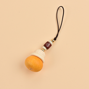 天然小葫芦楞严咒手机挂件吊坠钥匙扣挂饰随身小瓶子空心可打开放