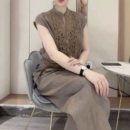今年流行特惠26277新大爱美依缘2026夏季新款复古镂空蕾丝洋气