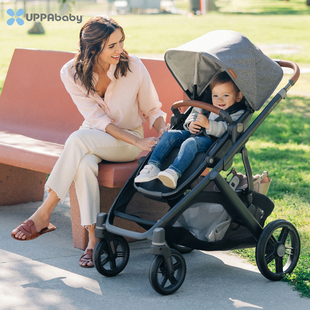 UppaBaby V3高景观双向婴儿车四轮避震多功能宝宝手推车 Vista新款