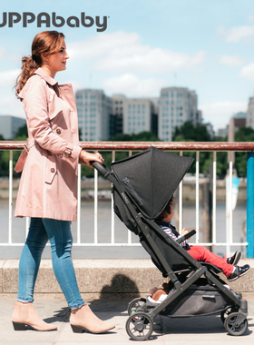Uppababy外出轻便坐躺婴儿车Minu可上飞机小巧避震儿童宝宝手推车