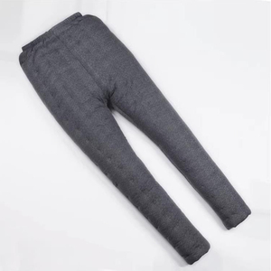 纯棉加厚手工棉花裤中老年男女内穿保暖裤高腰深裆宽松爸爸装