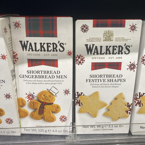 walkersshortbread姜饼人酥饼