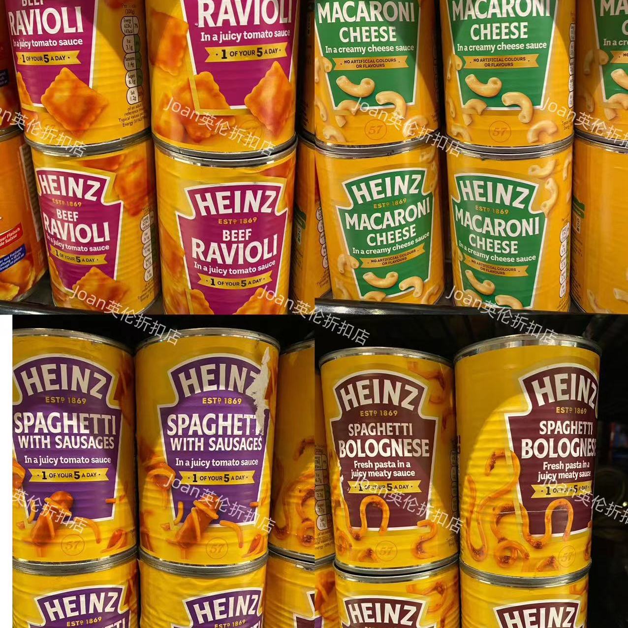 Heinz亨氏BEEFRAVIOLI意大利面