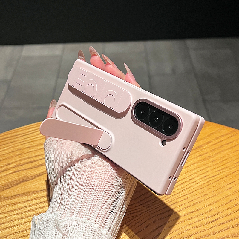 三星zfold6手机壳防摔超薄手持腕带Galaxy ZFold6新款保护套壳膜一体Fold6折叠屏外壳个性创意支架5G男女适用