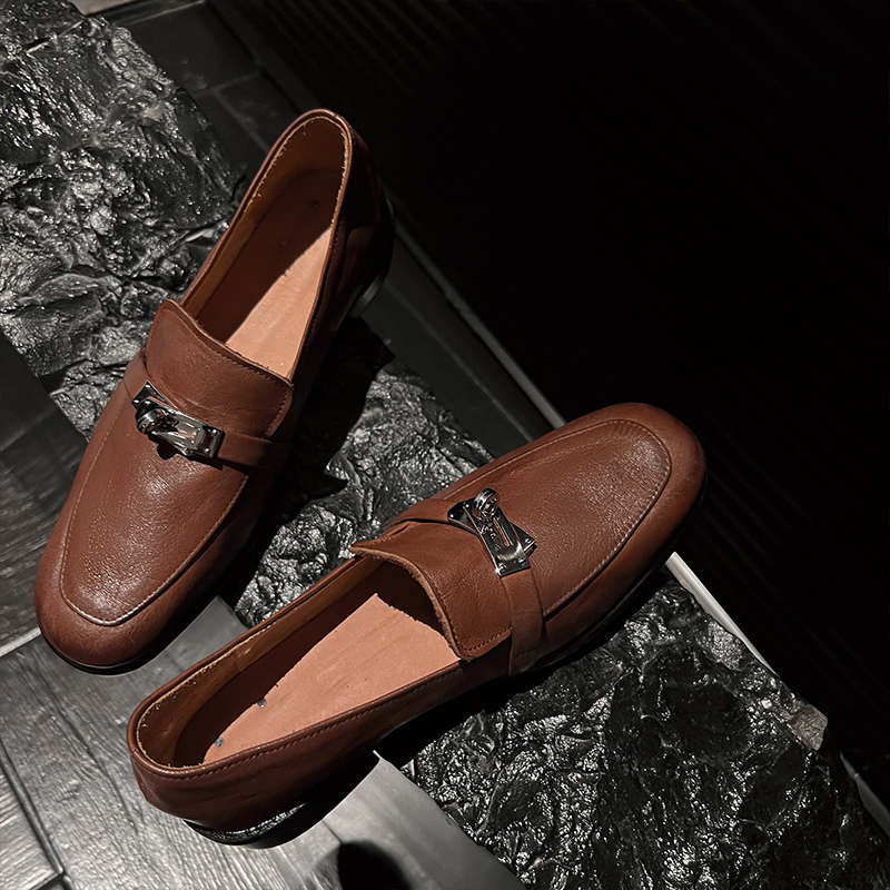 手工定制里外全皮真皮鞋底