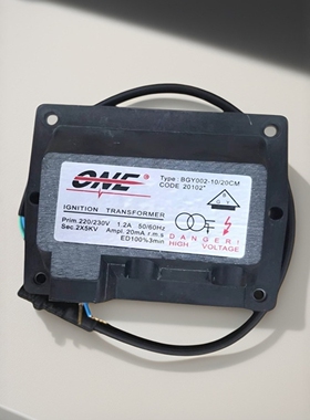 BGY002变压器2X5KV高压包甲醇灶锅炉点火器燃油燃烧机燃烧器配件