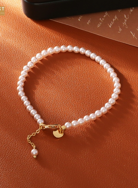 XKDDCT新款高端曼塔玫瑰珍珠手链