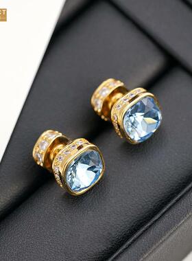 AXKECT阿珂施蒂简约方形复古锆石