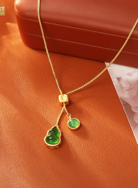 XKDDCT新中式福禄双至葫芦项链中