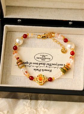 XKDDCT新中式天然石手串国潮多巴