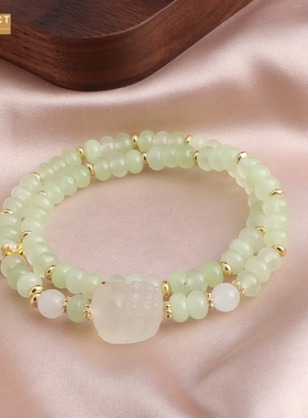 XKDDCT新中式手链石清新水晶手链