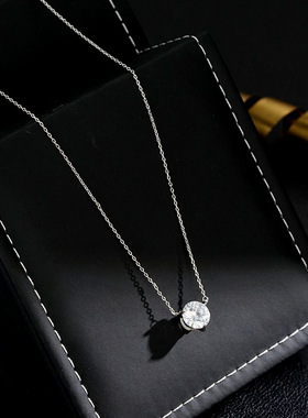 XKDDCT爆款小众设计简约三爪镶圆