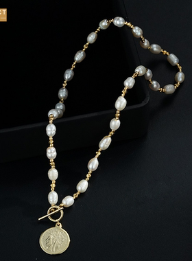 XKDDCT新款珍珠轻奢复古小众吊