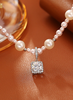 XKDDCT爆款曼塔玫瑰珍珠方糖锆石