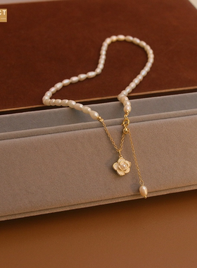 XKDDCT新款淡水珍珠项链女气质山