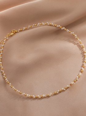 XKDDCT天然淡水34mm珍珠手工编织