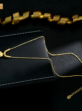 XKDDCT小象吊坠项链气质小众设计