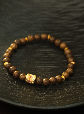 XKDDCT天然奇楠手串女款高端木质