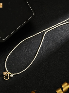 XKDDCT好事发生珠珠花生葫芦吊坠