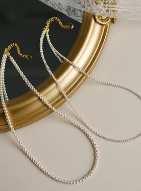 XKDDCT小众设计高级感贝珠项链正