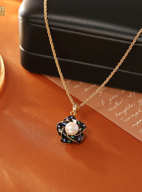 XKDDCT创意设计碎贝山茶花滴油项