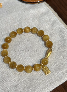 XKDDCT新款网红爆款虎眼水晶手串