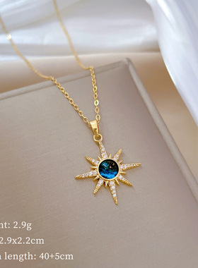 XKDDCT新款【钛钢】幸运项链女