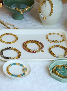 XKDDCT金虎眼石合集金虎眼手串叠