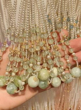 XKDDCT施家贝珠同款珍珠项链天然