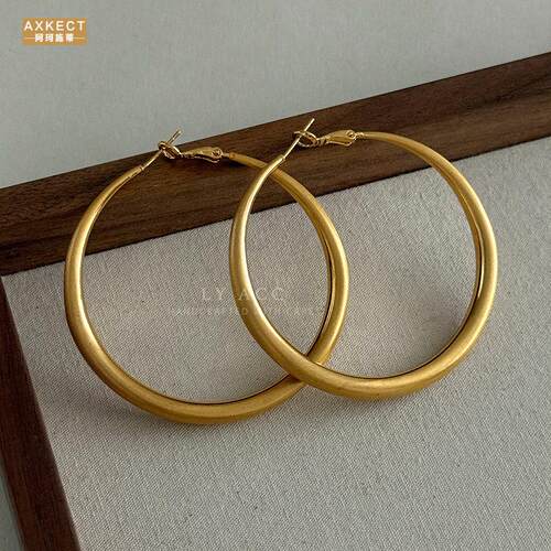 AXKECT金属冷淡风个圈圈感拉丝个