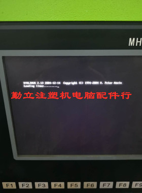 业维修伊之密注塑机盟立电脑MH9118面板主机 没压力输出温度 死机