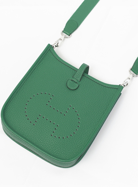 高定款时尚包包 H镂空真皮mini迷你TC牛皮夏季小方包单肩斜跨包