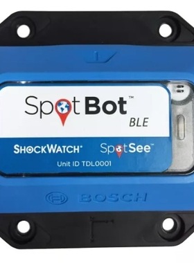 spotbot记录仪shockwatch安全标签震动物流运输监控定位标牌云端