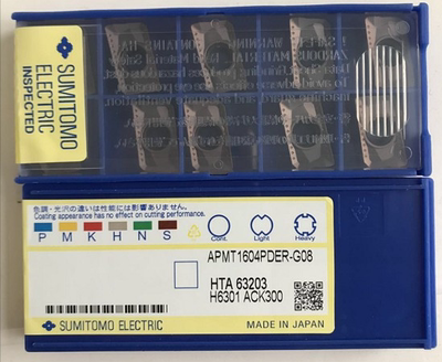 【正品】日本住友刀片APMT1135PDER-G08 ACK300/APMT1604PDER铸铁