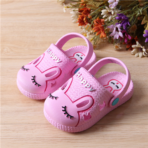 Pantoufles enfants en autre pour été - semelle caoutchouc - Ref 1025611 Image 3