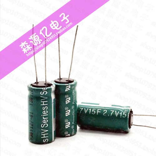 法拉电容 2.7V15F 美国Powerstor HV系列 原装超级电容器 13*26