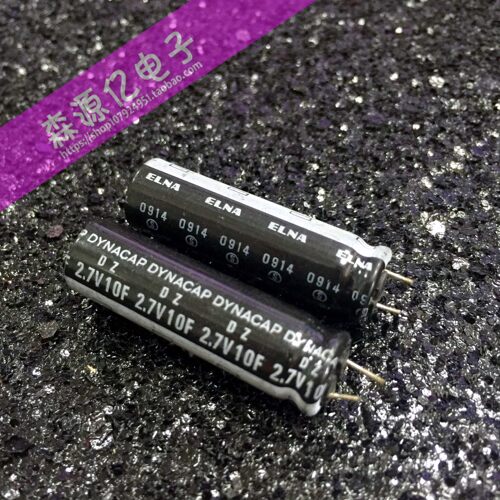 ELNA高品质法拉电容 2.7V10F DZ-2R7D106T 超级电容器 DYNACAP