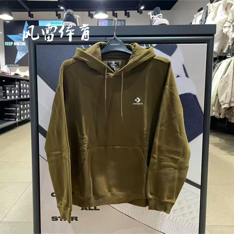 匡威男女刺绣加绒运动套头衫