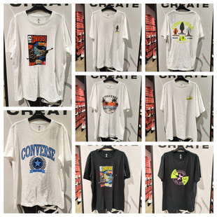 清仓匡威男女纯棉10026425短袖 10025623T恤10026822圆领10026671