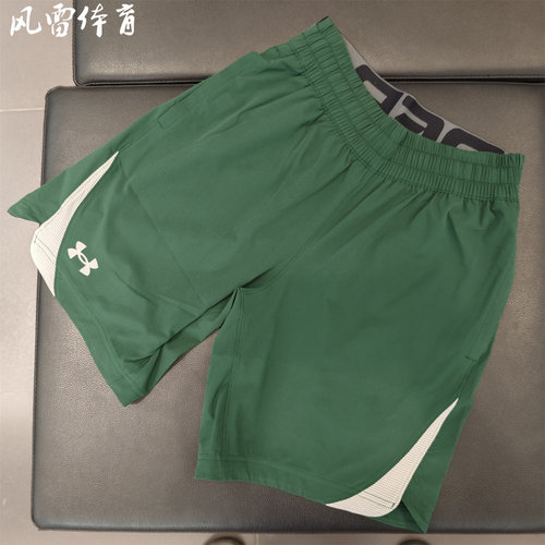 ua男子梭织速干透气运动短裤